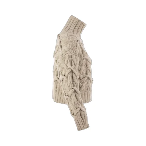 High Neck Knitted Jumper