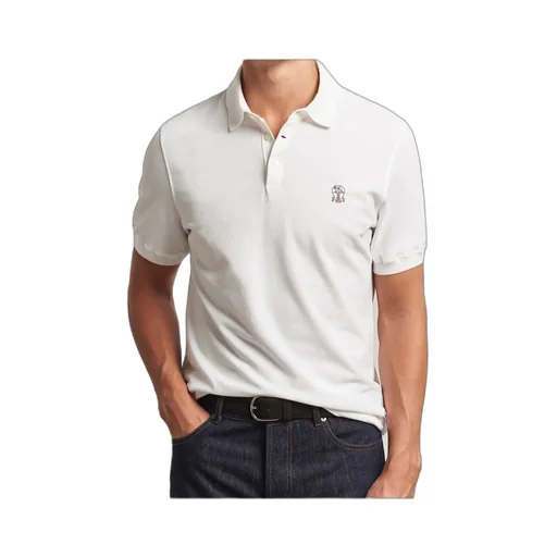 Short-Sleeve Cotton Polo Shirt