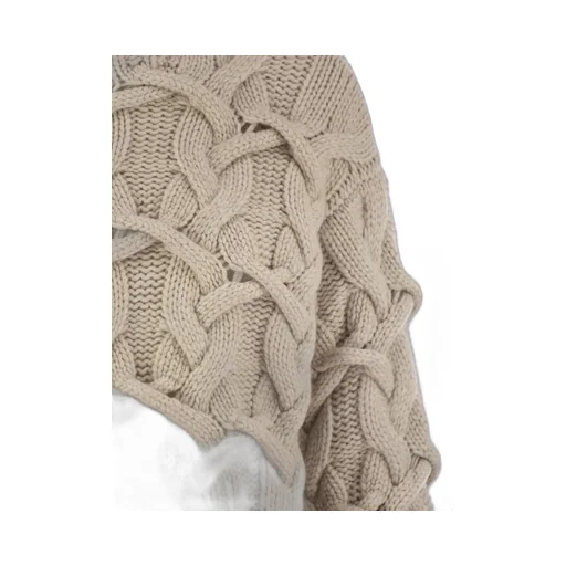 High Neck Knitted Jumper