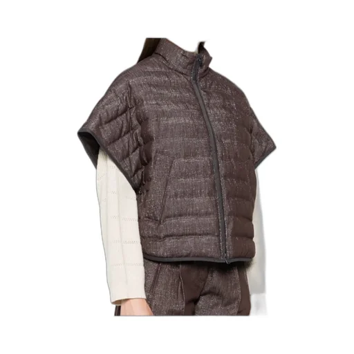Quilted Zip-Front Jacket