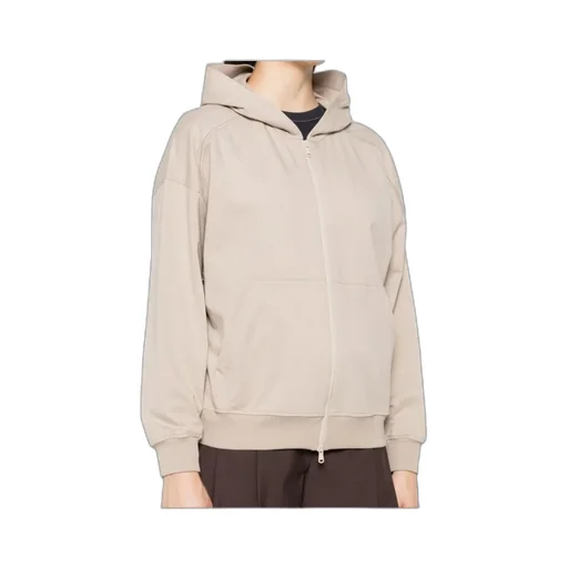 Monili Chain-Detail Zip-Front Hoodie