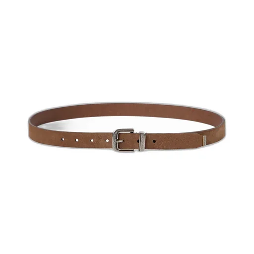 Pattern Engraved Buckle Belt