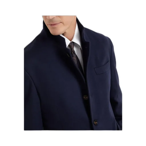 Cashmere-Wool Blazer With Notched Lapels
