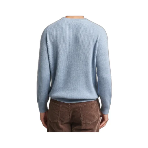 Ribbed Crew-Neck Sweater