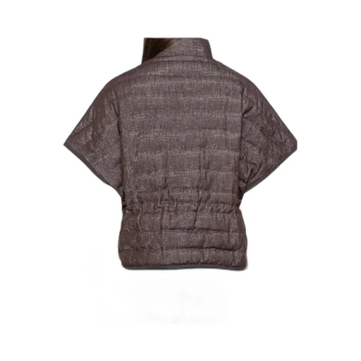 Quilted Zip-Front Jacket