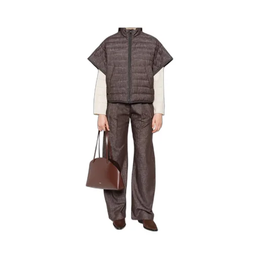 Quilted Zip-Front Jacket