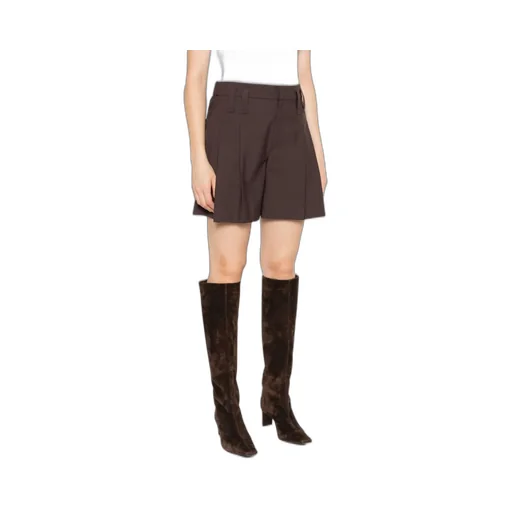 Pleated Tailored Shorts