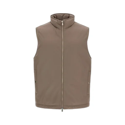 Zip-Up Padded Vest