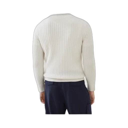 Long-Sleeved Knitted Jumper