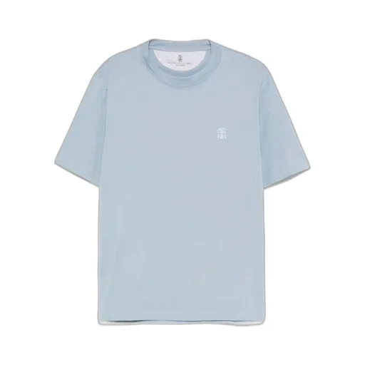 Logo Embroidered Crewneck T-Shirt