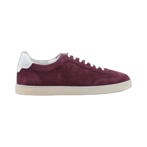 Suede Leather Trainers