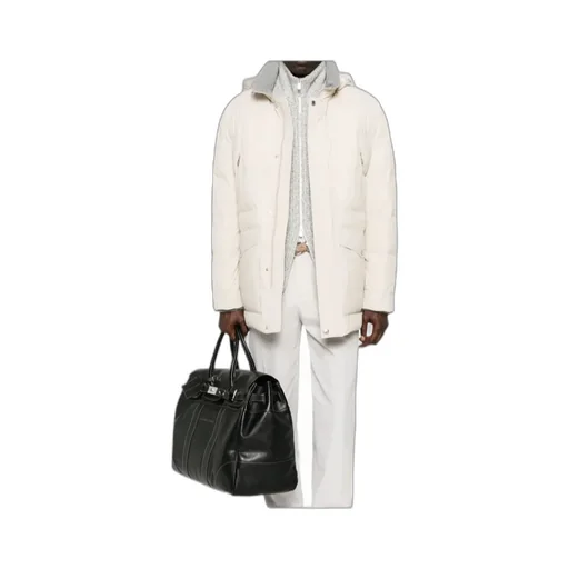 Zip-Up Hooded Puffer Jacket