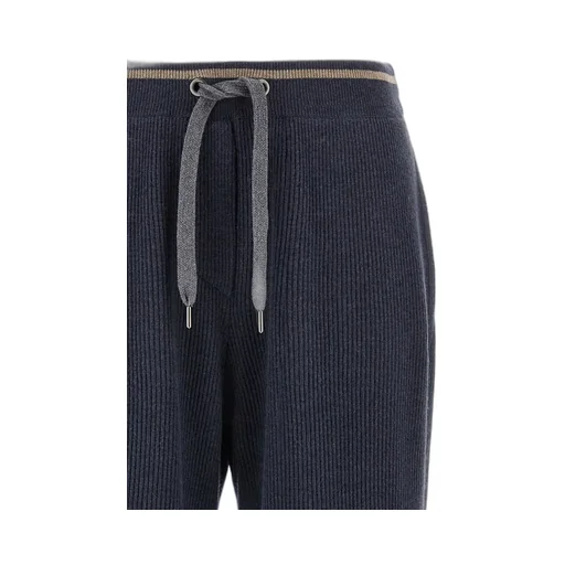 Drawstring Straight Leg Trousers