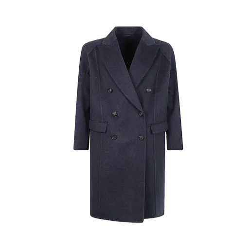 Double-Breasted Wool Coat