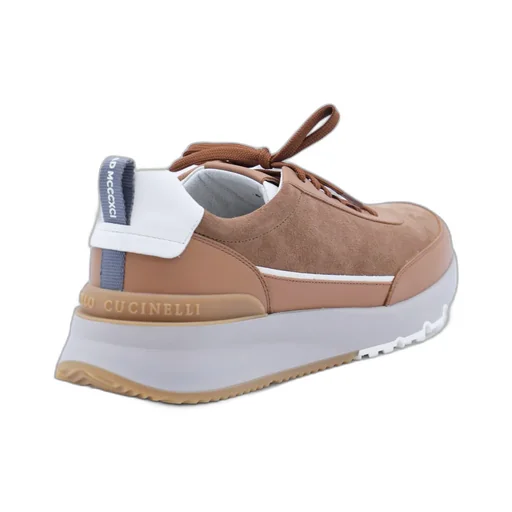 Round Toe Low-Top Sneakers