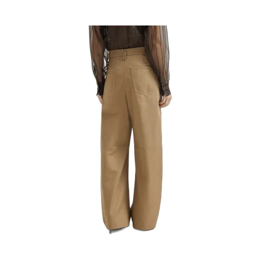 High Waisted Pleated Trousers