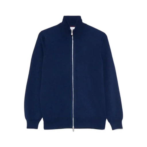 Cashmere Zip-Up Sweatshirt