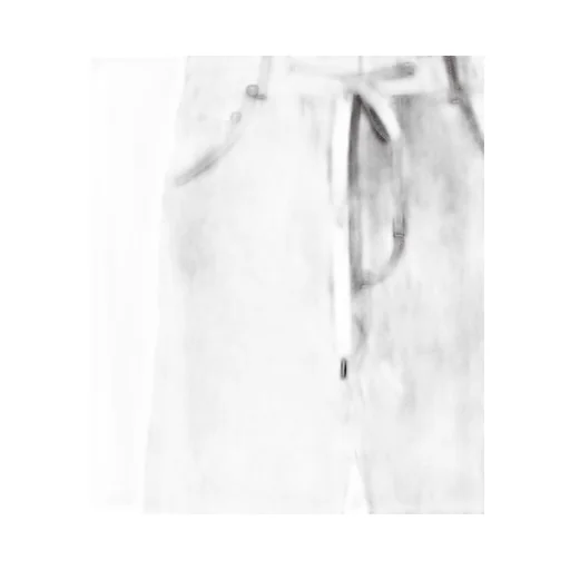 Drawstring Straight-Leg Trousers