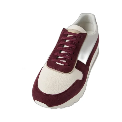 Round Toe Low-Top Sneakers