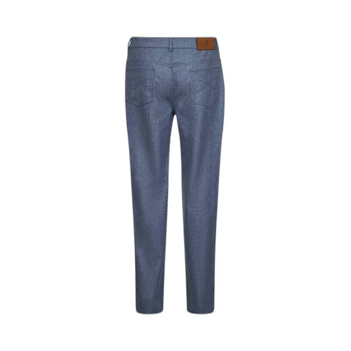 Logo Patch Tapered Leg Trousers