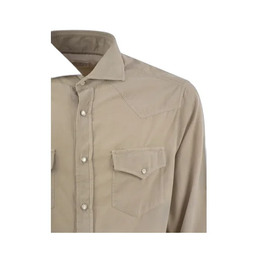 Double-Pocket Cotton Shirt