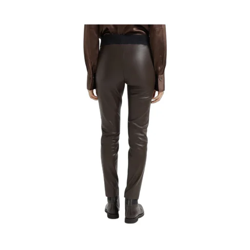 High-Waisted Straight Hem Leggings