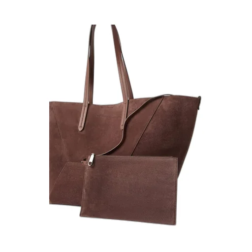 Duo Suede Tote Bag