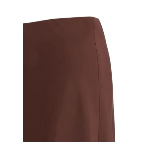 A-Line Flared Hem Midi Skirt