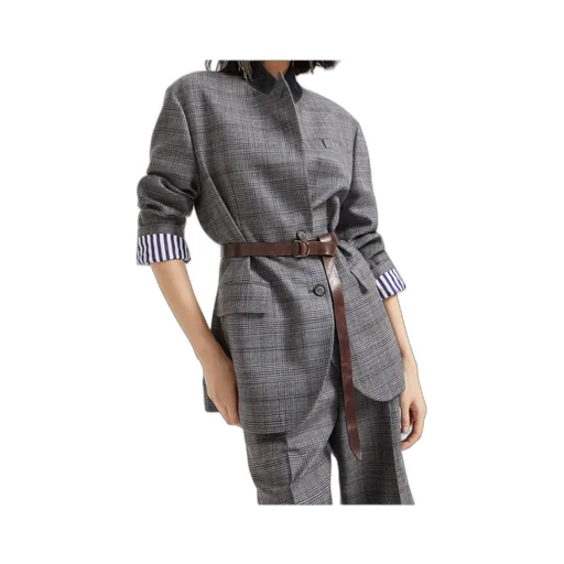 Long-Sleeved Suit Jacket