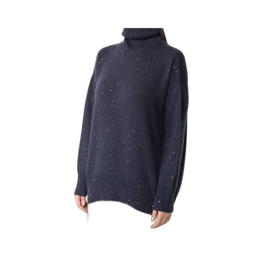 Sequin-Embellished Sweater