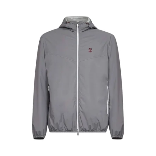 Zip-Up Hooded Jacket