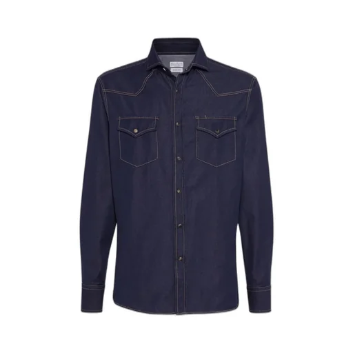 Long Sleeve Denim Shirt