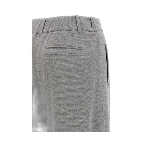 High-Waisted Straight Leg Trousers