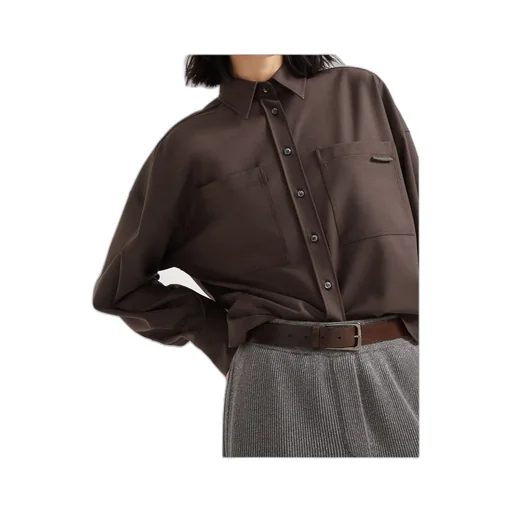 Embellished Button-Up Shirt