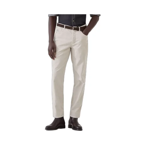 Logo Patch Straight-Leg Trousers