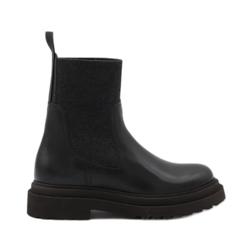 Precious Loop Detail Ankle Boots