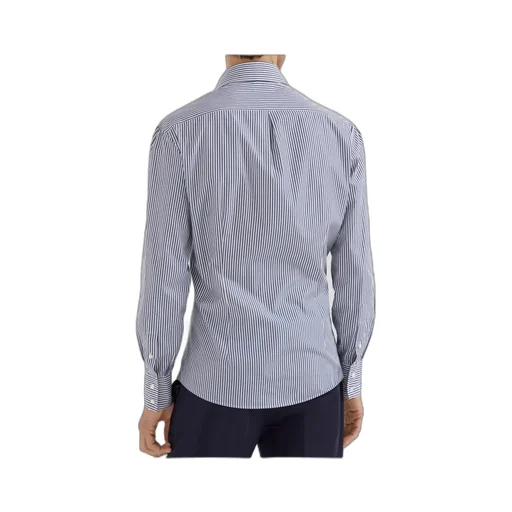 Striped Poplin Shirt