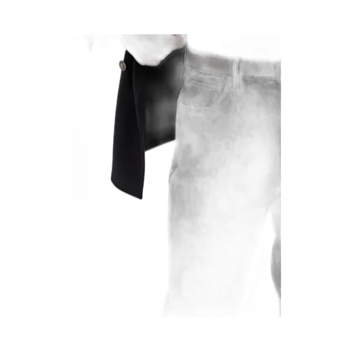 Logo Patch Straight-Leg Jeans