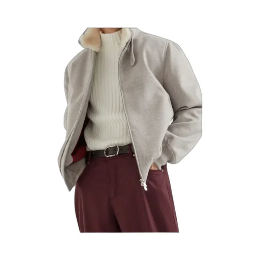 Zip-Up Bomber Jacket
