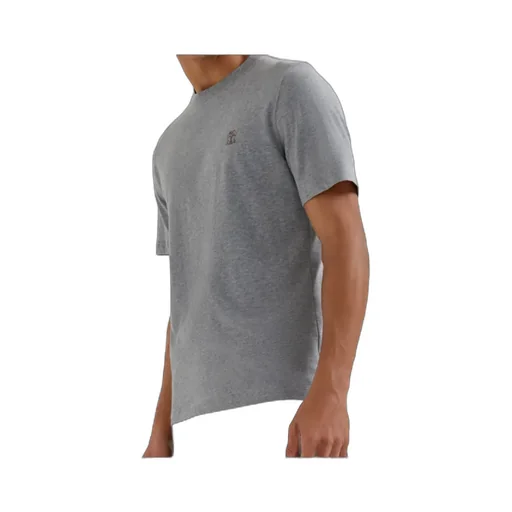 Logo Embroidered Crewneck T-Shirt