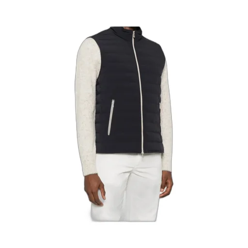 Quilted Zipped Gilet
