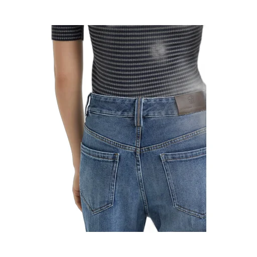 Multi-Pocket Denim Trousers