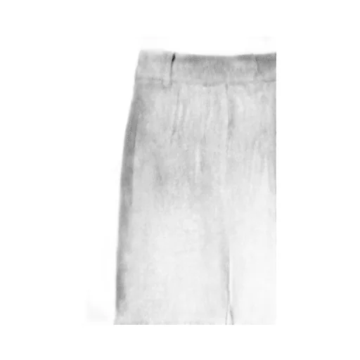 High-Waisted Straight Leg Trousers