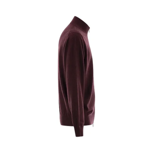 Zip-Up Cashmere Sweater