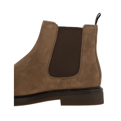 Elasticated-Panel Chelsea Ankle Boots