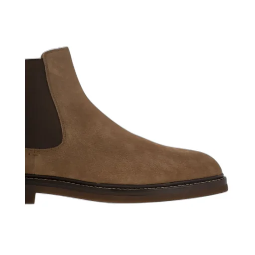 Elasticated-Panel Chelsea Ankle Boots