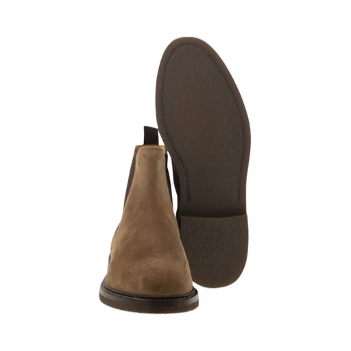 Elasticated-Panel Chelsea Ankle Boots