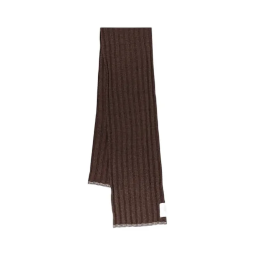 Ribbed Knitted Scarf