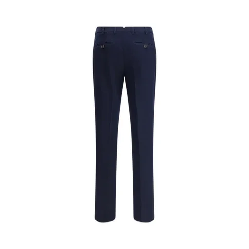 Garment-Dyed Comfort Gabardine Italian Fit Trousers
