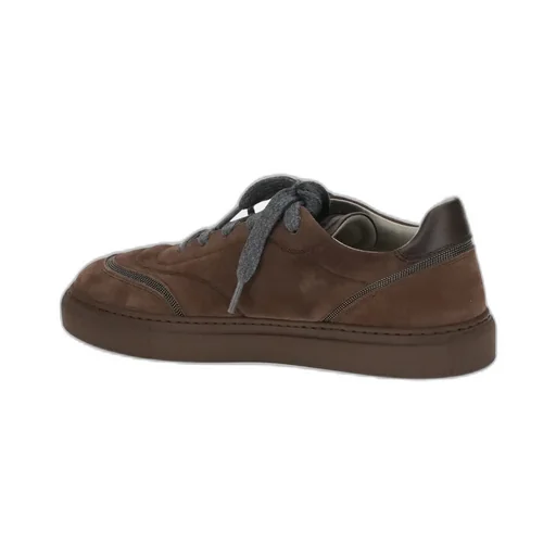 Embellished Lace-Up Sneakers